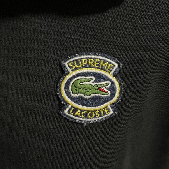 Supreme X Lacoste Hoodie - Picture 2 of 8
